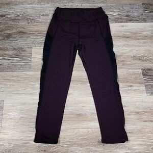 🤎leggings  with  mesh acent